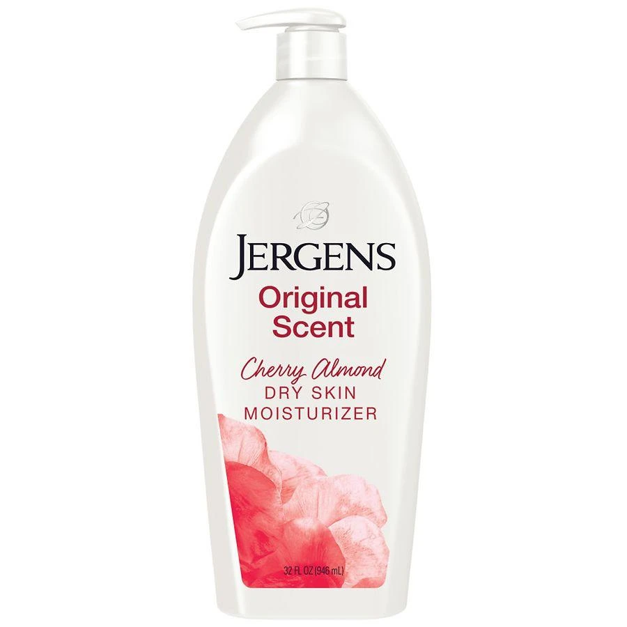 Jergens Dry Skin Moisturizer Body Lotion Cherry Almond 1