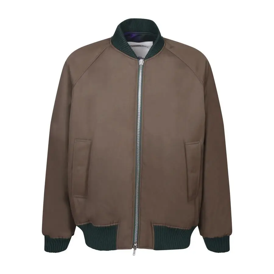 Burberry Checked Reversible Bomber Jacket With Zipper 2