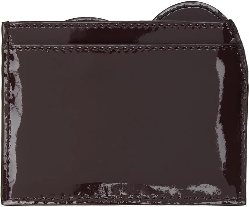 Vivienne Westwood Brown Heart Card Holder 2