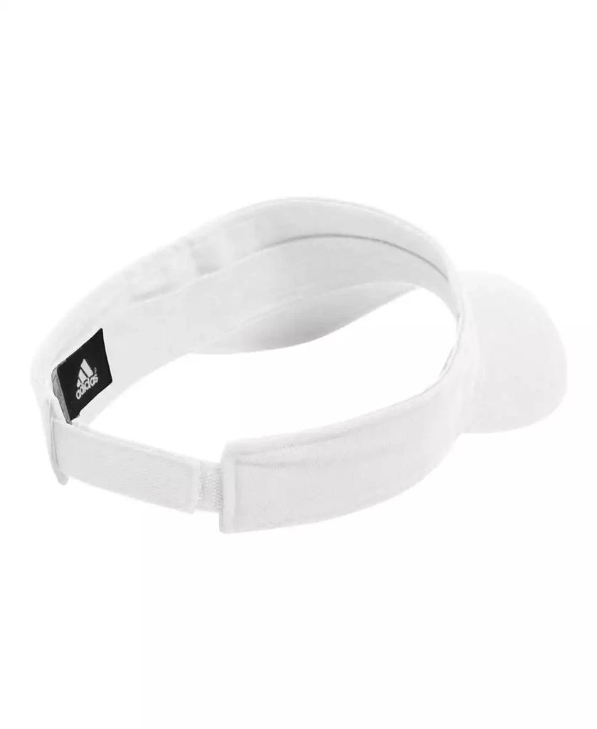 Adidas Men's White Louisville Cardinals Locker Room Team Adjustable Visor 2