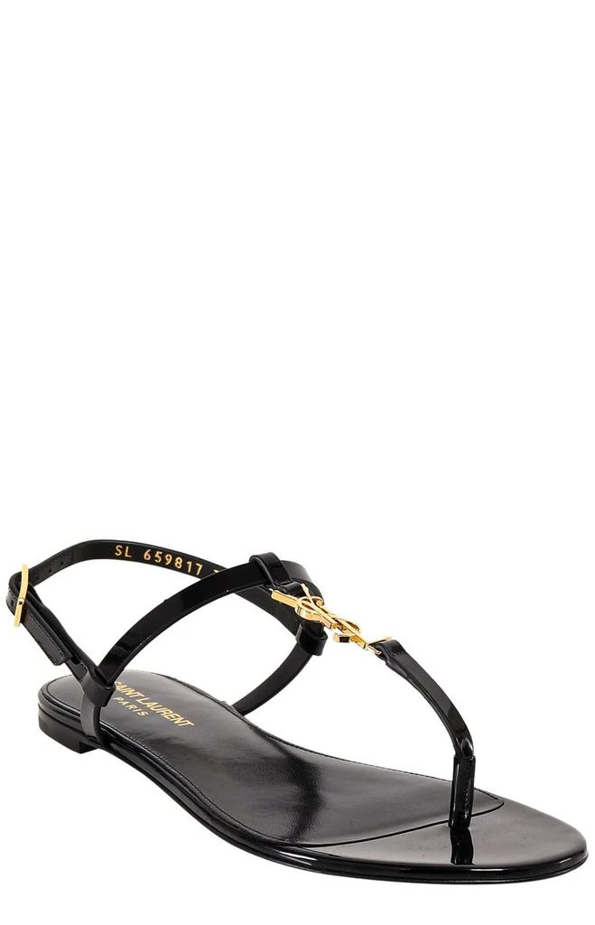 Yves Saint Laurent Saint Laurent Cassandra T-Strap Sandals 2