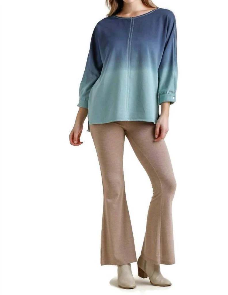 Umgee Umgee - Ombre Raglan Top 1