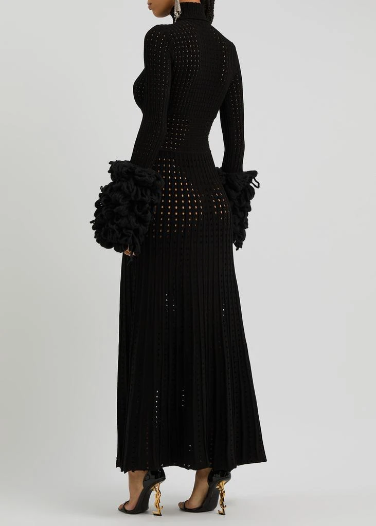 A.W.A.K.E MODE Ribbed pointelle-knit maxi dress 3