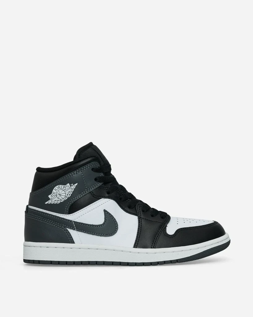 Jordan Air Jordan 1 Mid Sneakers Black / White / Iron Grey 1