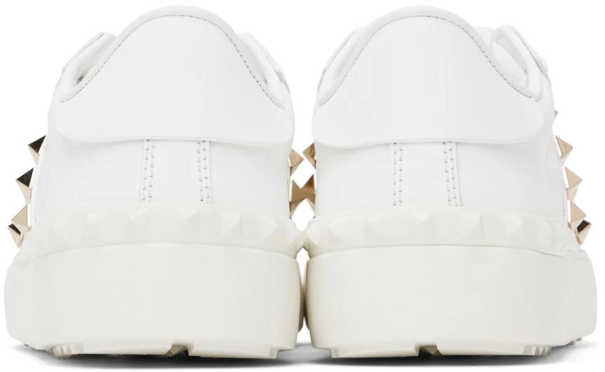 Valentino White Rockstud Untitled Sneakers 2
