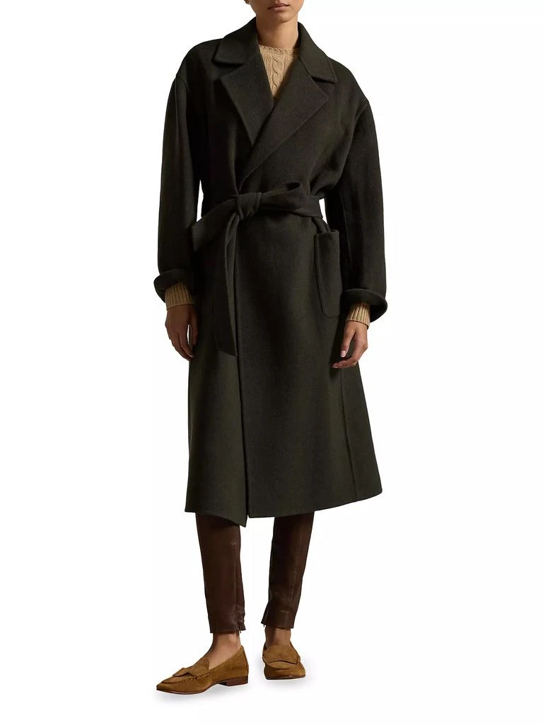 Ralph Lauren Double-Faced Wool Wrap Coat 1