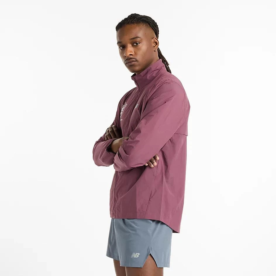 New Balance United Airlines NYC Half Athletics Packable Jacket 5