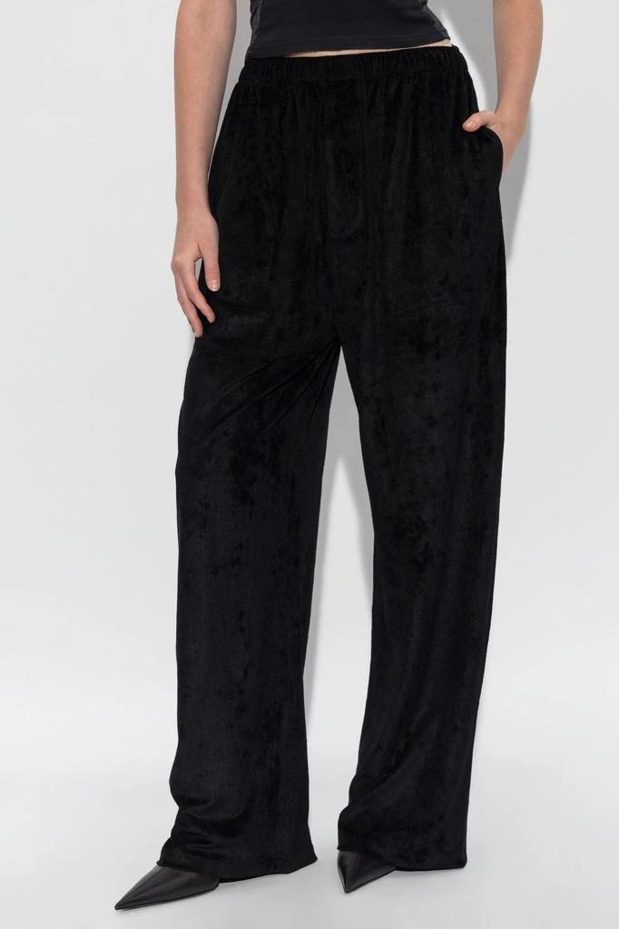 Balenciaga Balenciaga Wide-Leg Corduroy Trousers 2