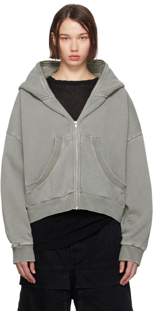 Gray Eternal Zip Hoodie – On Sale Now with Up to 60% Off