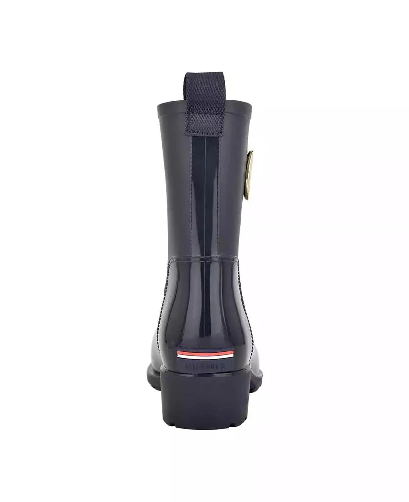 Tommy Hilfiger Women's Kippa Pull On Narrow Calf Rain Boots 3