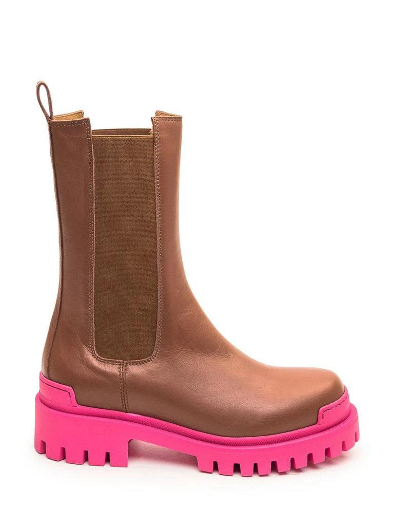 Ennequadro Ennequadro Boots With Textile Inserts 1