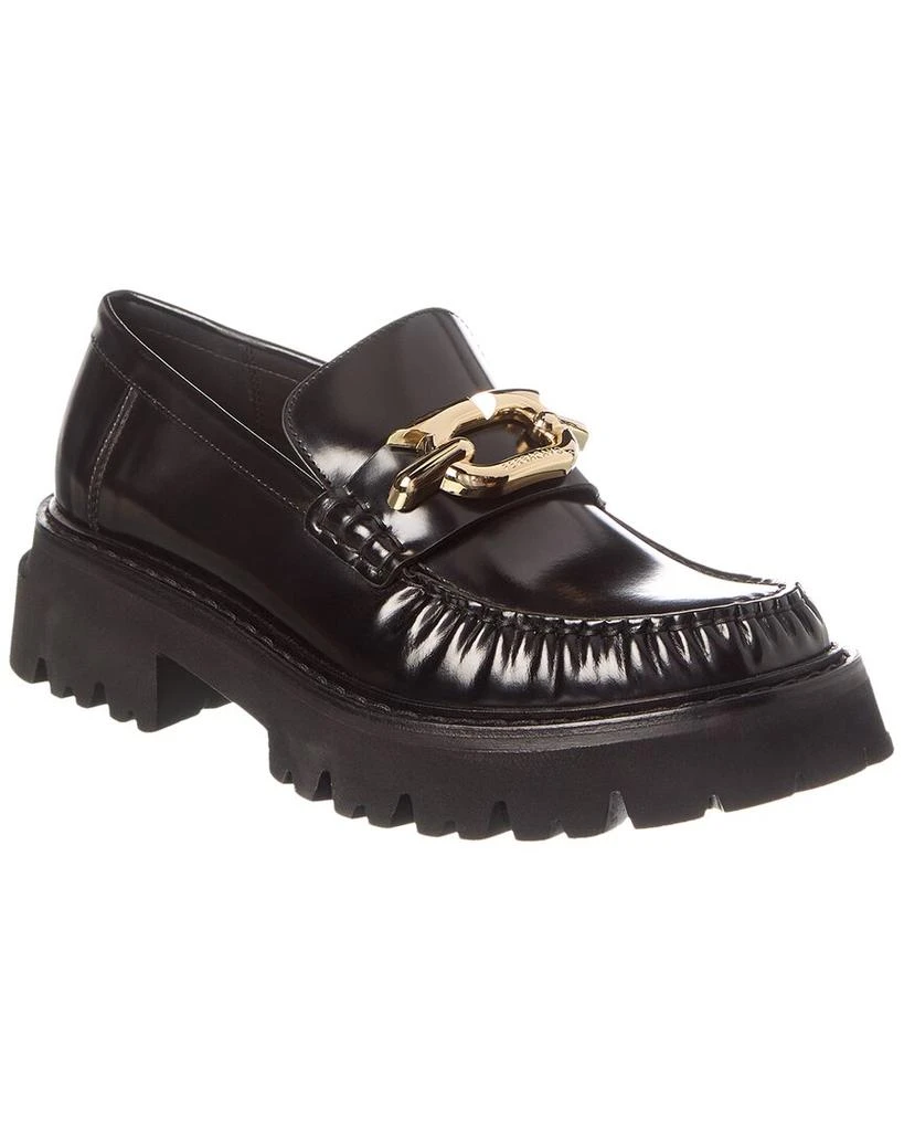 Salvatore Ferragamo Ferragamo Ingrid Leather Loafer 1
