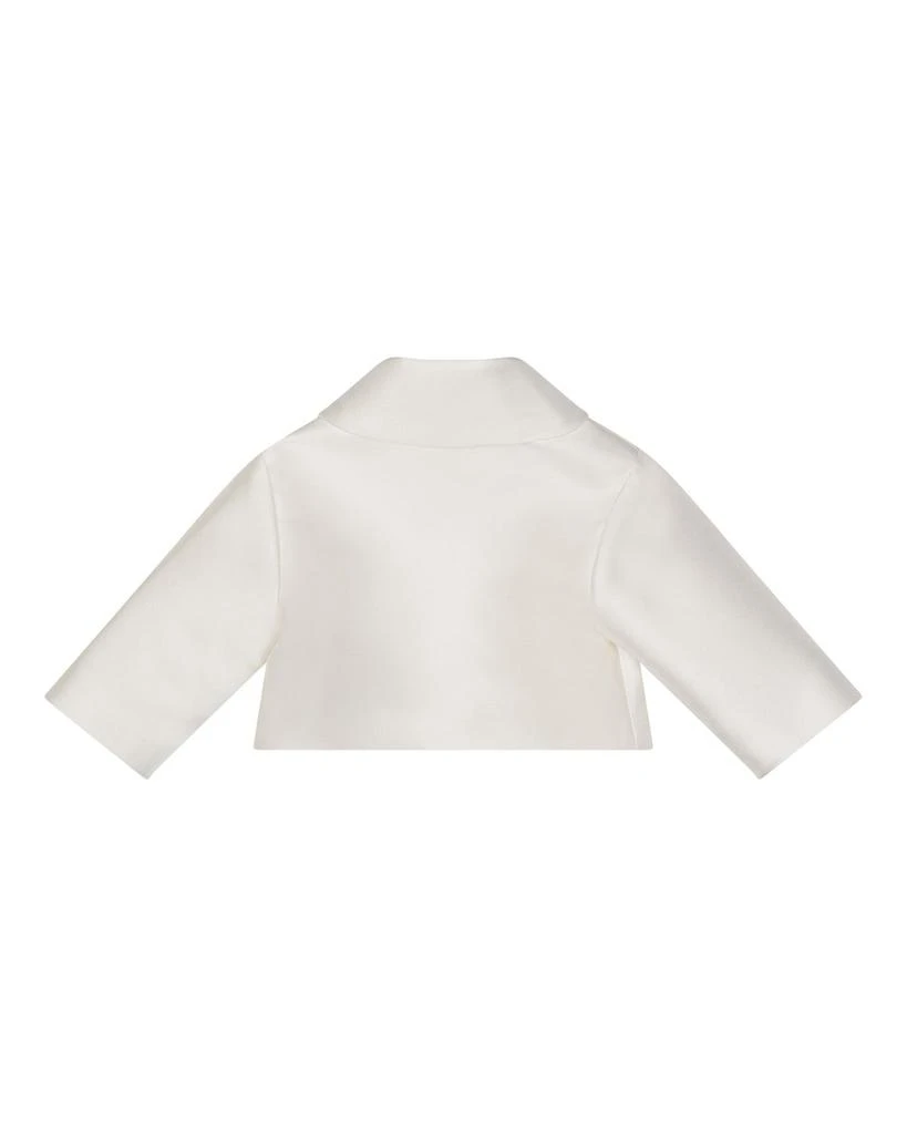 SIMONETTA Simonetta Flower-Embellished Long Sleeved Jacket 2