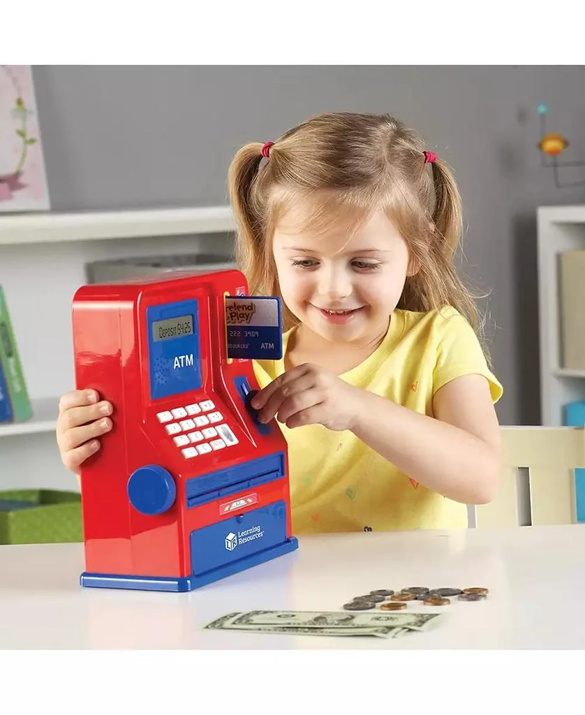 AreYouGame Learning Resources Pretend Play - Teaching Atm Bank 10