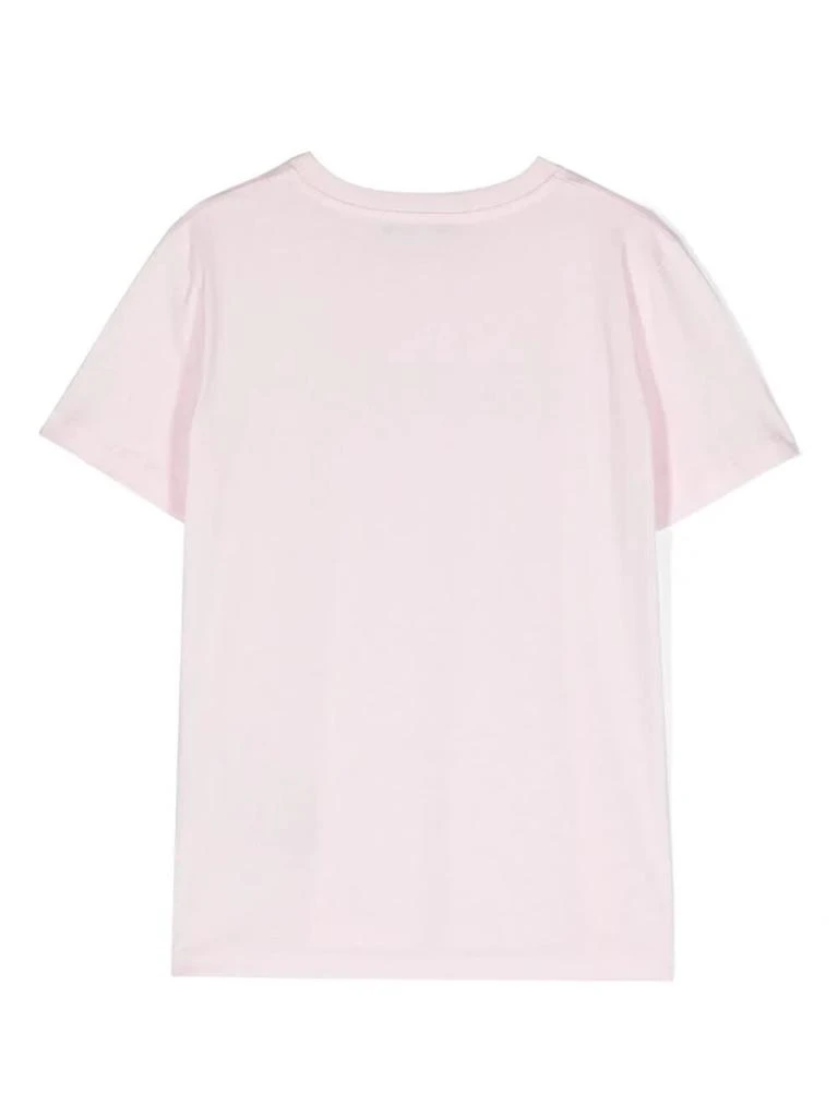 BALMAIN KIDS Jersey t-shirt with balmain logo 2