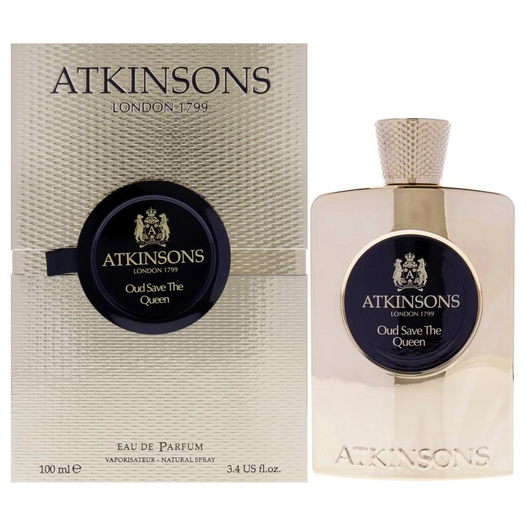 Atkinsons Oud Save The Queen by  for Women - 3.4 oz EDP Spray 1