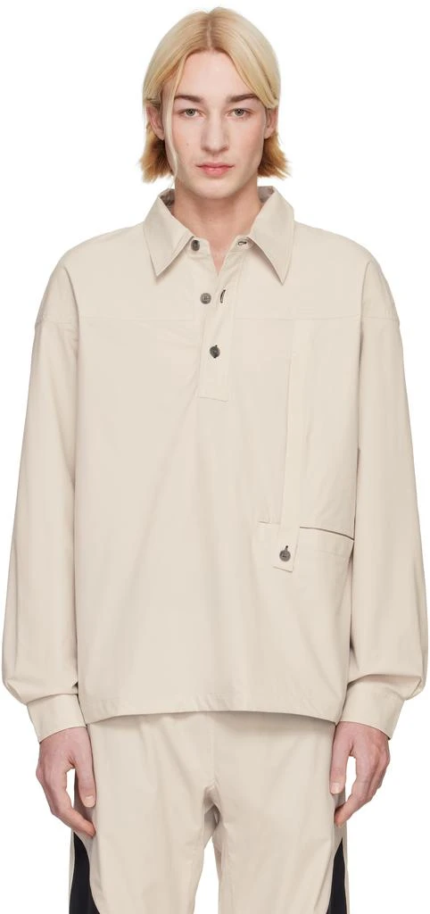 Asics Beige Kiko Kostadinov Edition Ormosiancy Pullover Shirt 1