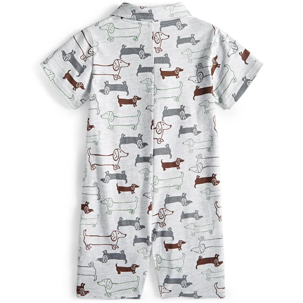 First Impressions Baby Boys Walking Dogs Printed Sunsuit, Created for Macy's 2