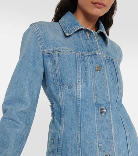 Salvatore Ferragamo Cotton denim shirt dress 4