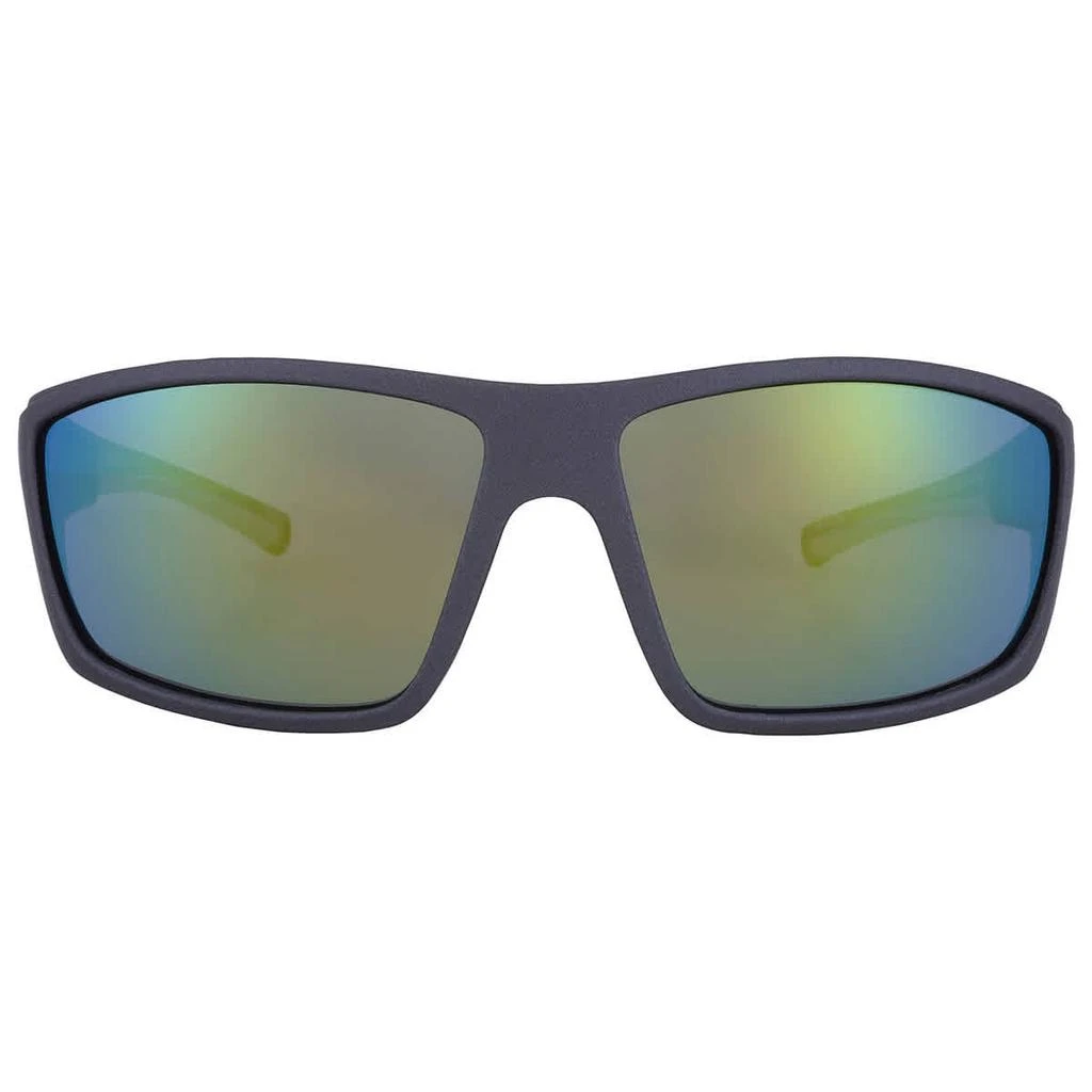 Body Glove BGFL 25 425 Polarized Orange Mirror Wrap Men's Sunglasses 10270146.CGR CHRORG 1