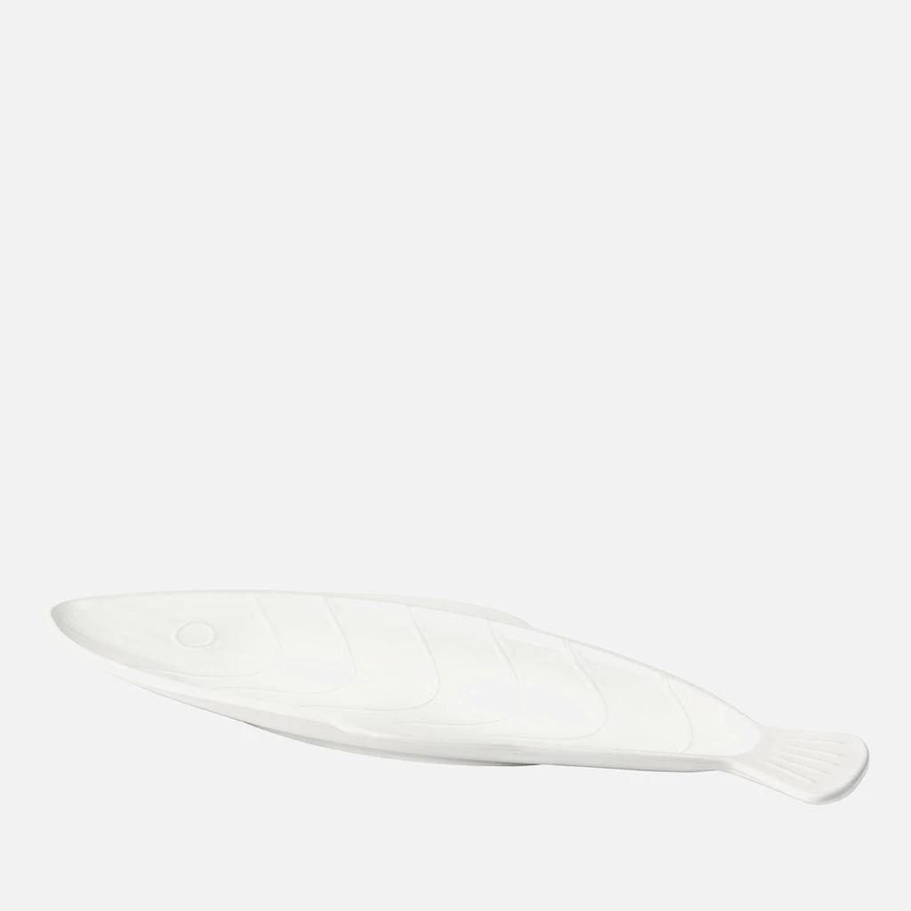 Broste Copenhagen Pesce Narrow Plate - White 2