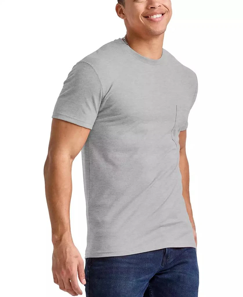 Hanes Men's Originals Tri-Blend Short Sleeve Pocket T-shirt 3