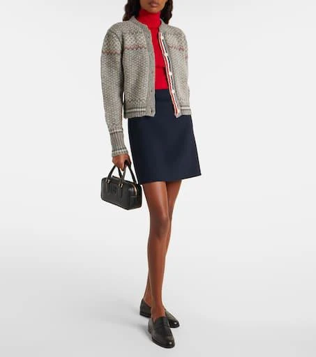 Thom Browne Wool and mohair cardigan 2