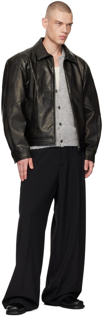 ジャケット・アウター AMOMENTO Synthetic Leather Blouson MUSINSA | AMOMENTO SYNTHETIC LEATHER BLOUSON