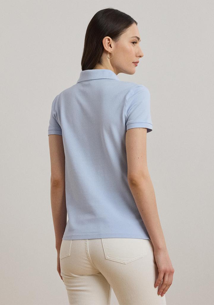 Ralph Lauren Floral Logo Cotton Piqué Polo Shirt