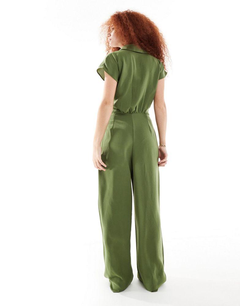 Khaki jumpsuits uk online