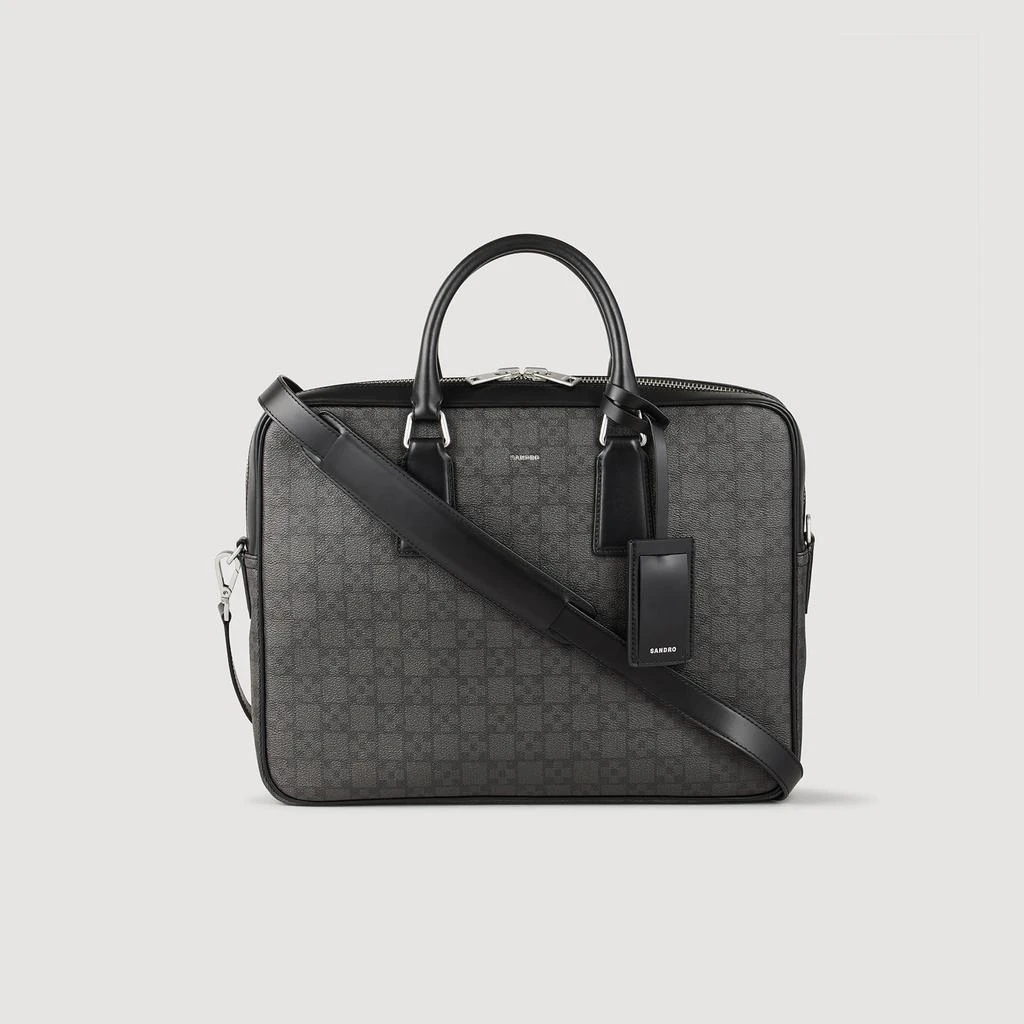 Sandro Square Cross Briefcase 1