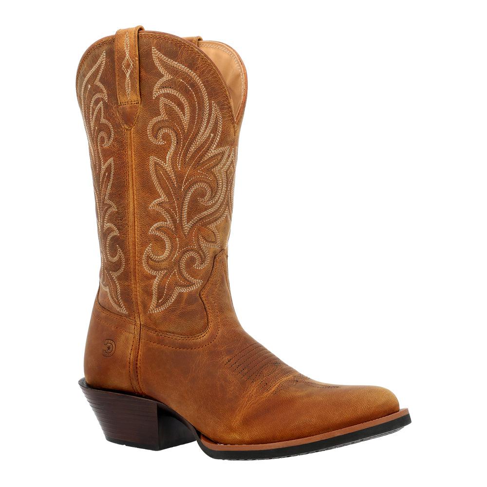 Durango Shyloh 11 Inch Embroidered Round Toe Pull On Cowboy Boots