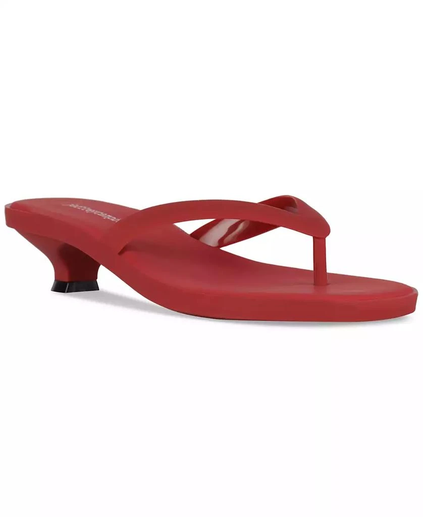 Jeffrey Campbell Lollipop Jelly Kitten-Heel Thong Sandals 1