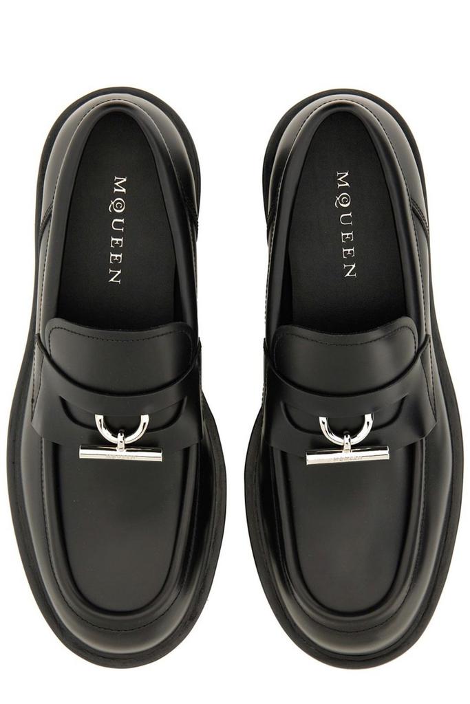 Alexander McQueen T-Bar Parachute Loafers – On Sale Now with Up to