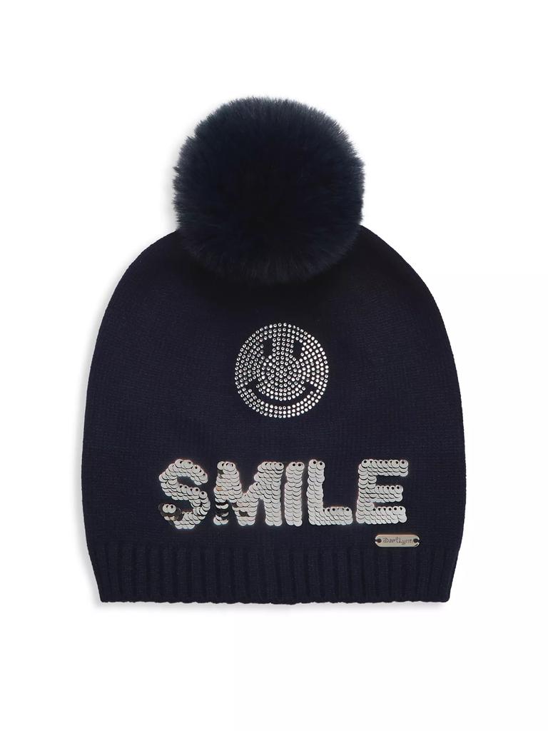 Bari Lynn Girl's Smile Beanie