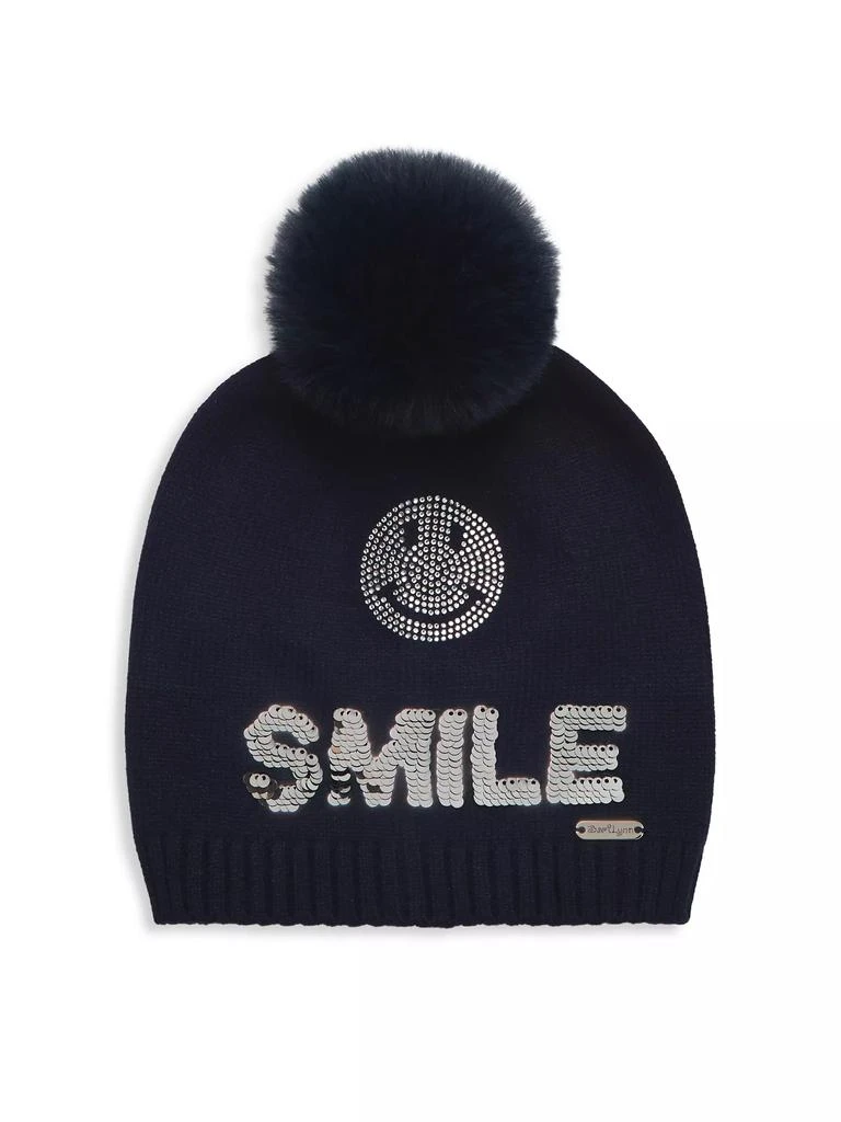 Bari Lynn Girl's Smile Beanie 1