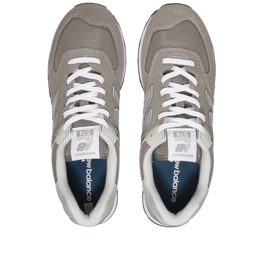 【New Balance】 ML574EVG New Balance ML574EVG: Men's 574 V1 Core, GREY/WHITE