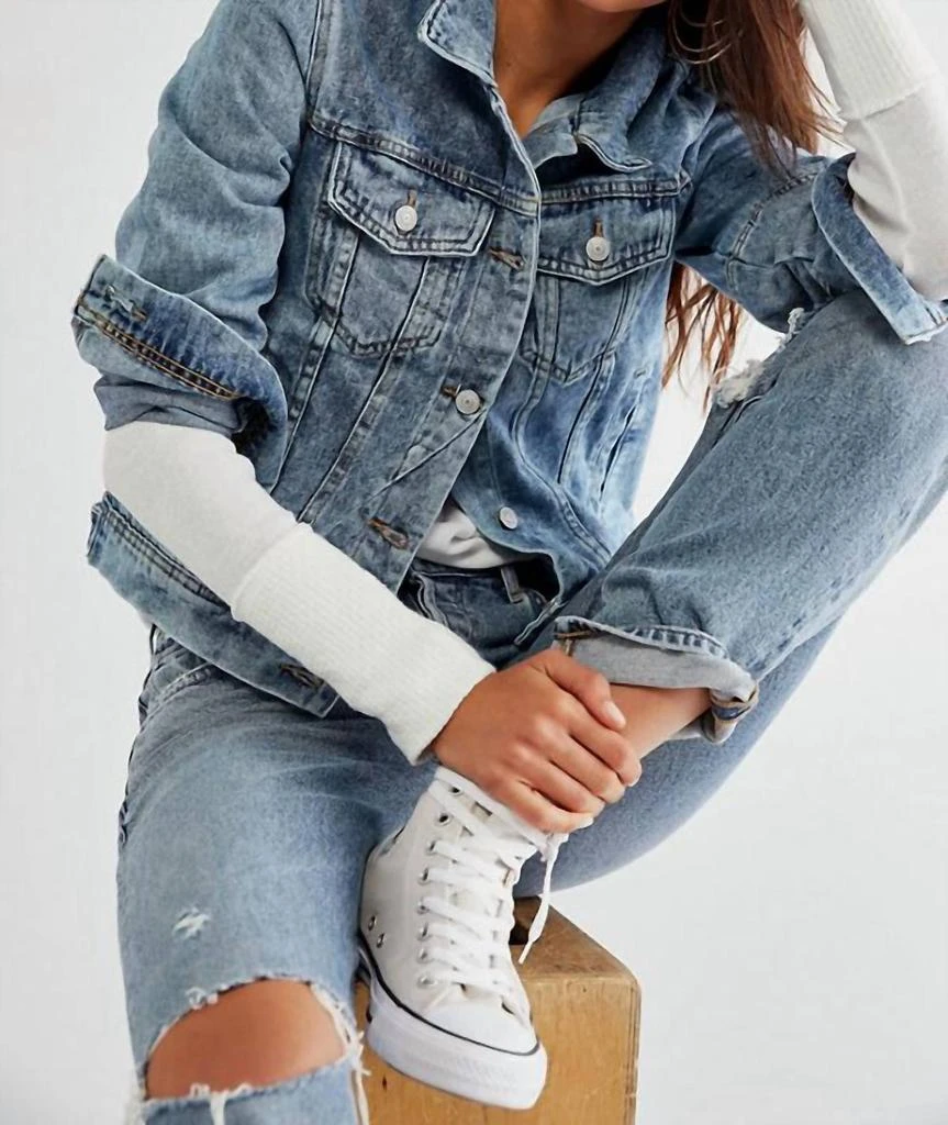 Free People Free People - Rumors Denim Jacket 2