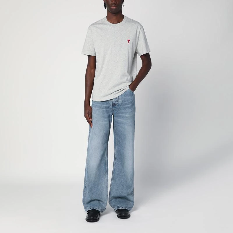 AMI Ami De Coeur grey T-shirt 2