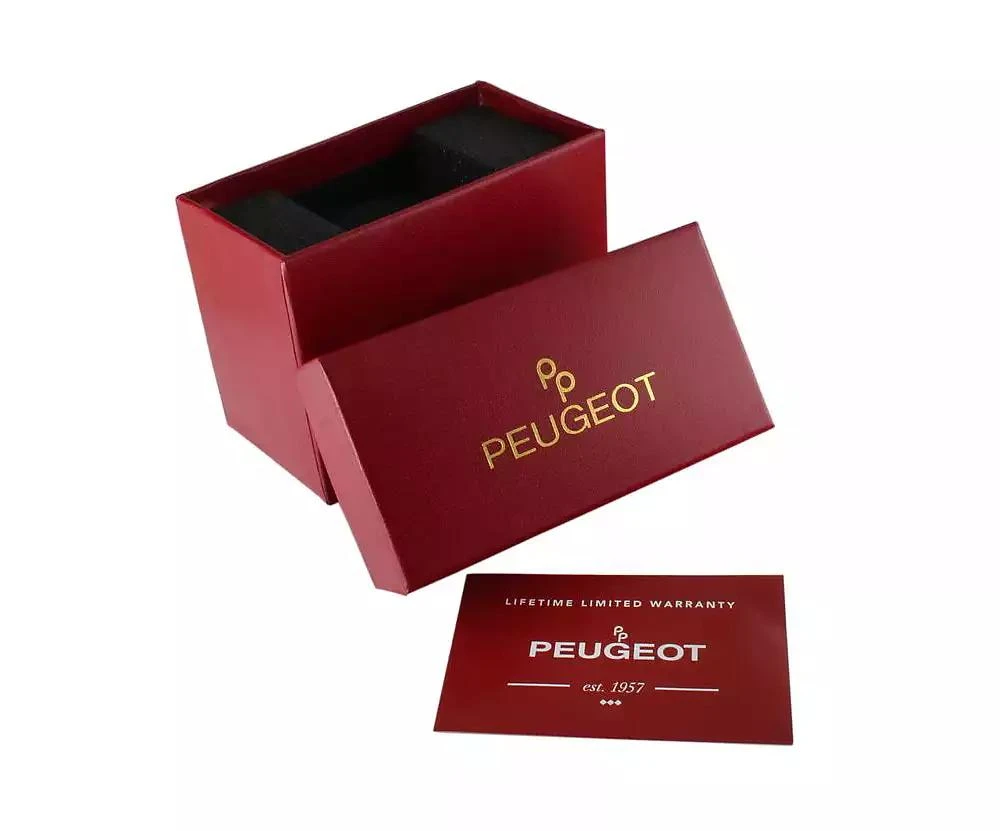 Peugeot Women's Classic 24mm White Watch With Easy to Read Numerals 4