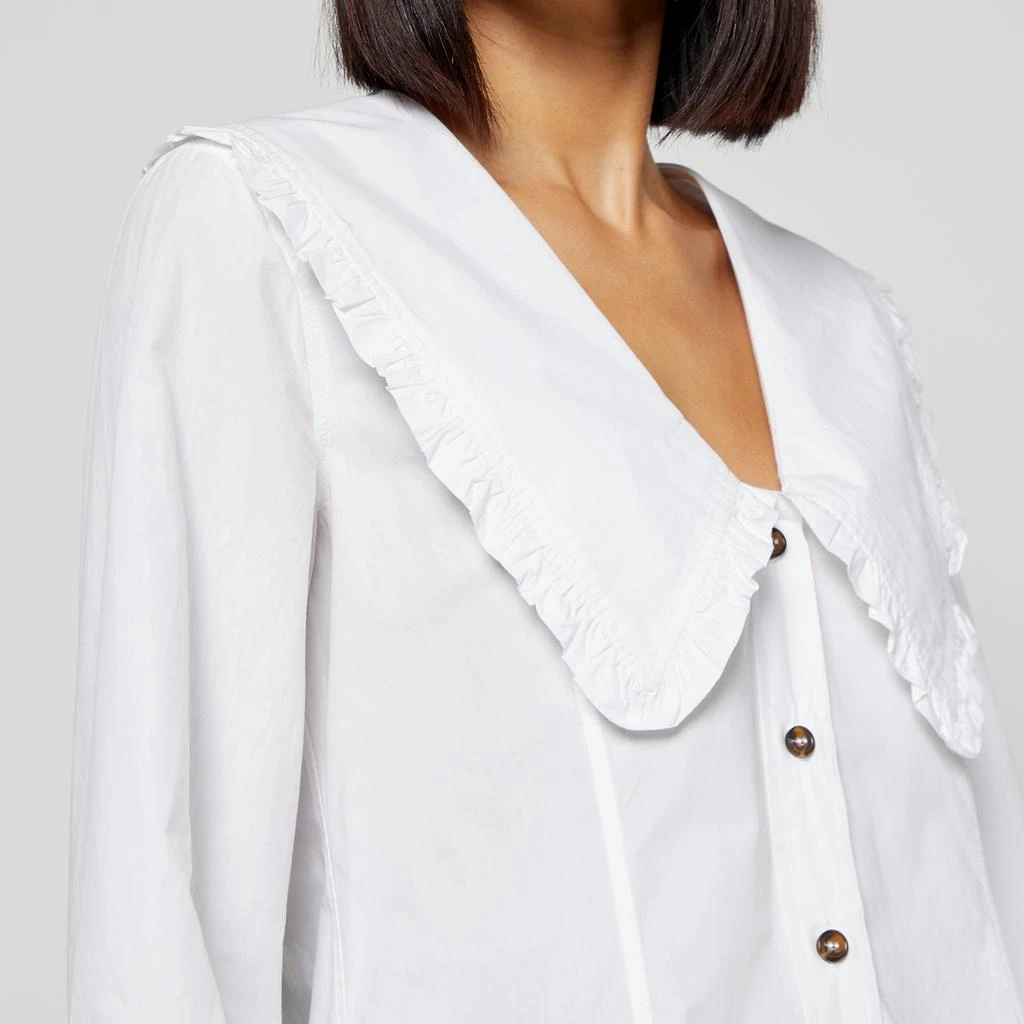 Ganni Organic Cotton-Poplin Shirt 4