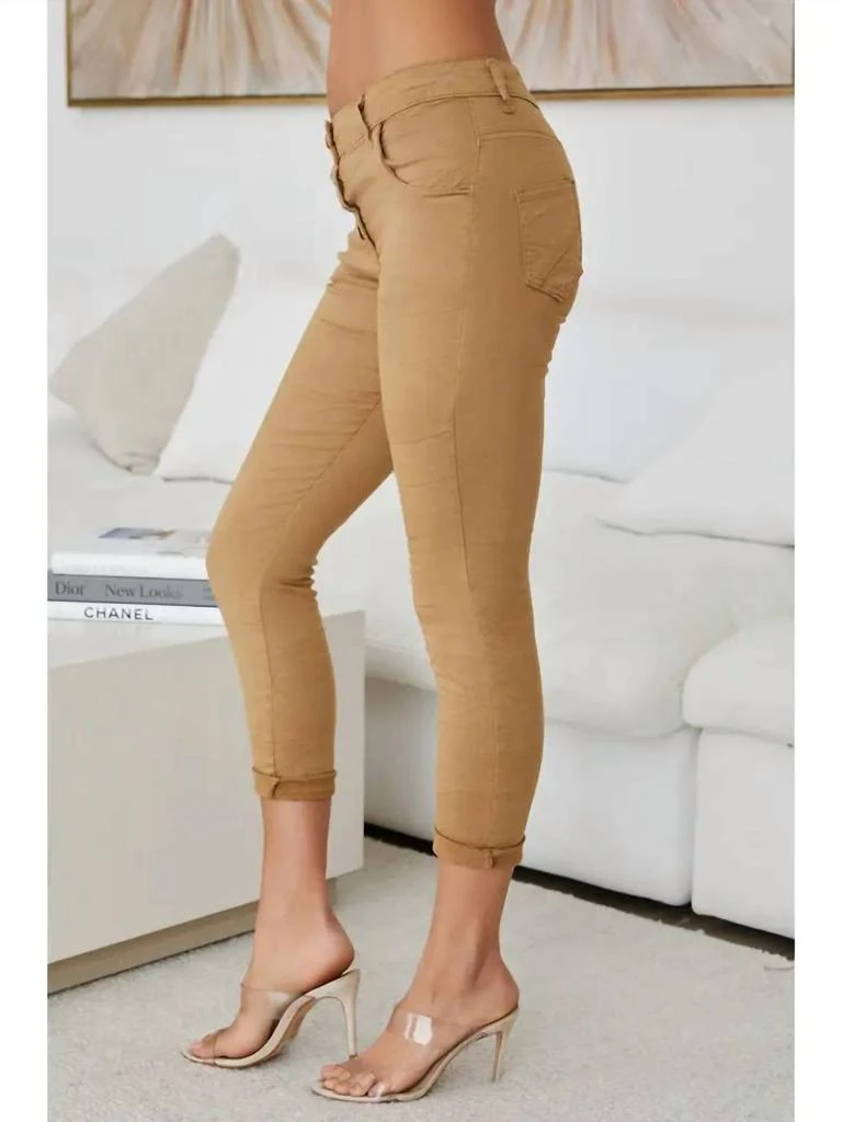 Milio Milano Milio Milano - Crinkle Button Fly Slim Jogger 3