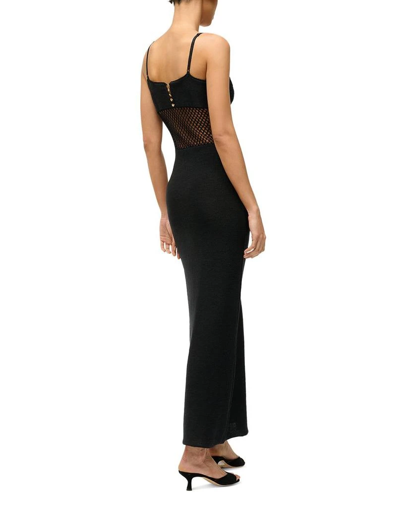 Staud Tara Mesh Inset Dress 2