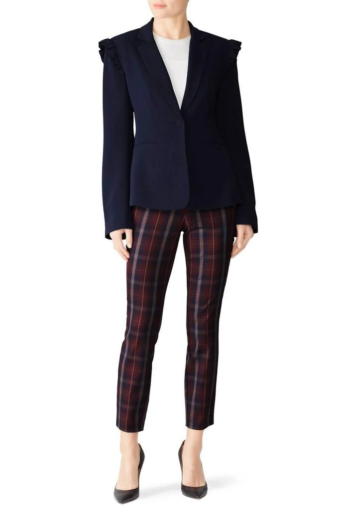 Cinq a Sept Kit Blazer In Blue 1