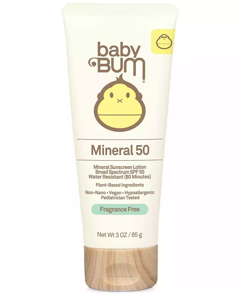 Sun Bum Baby Bum SPF 50 Mineral Sunscreen Lotion, 3 oz.