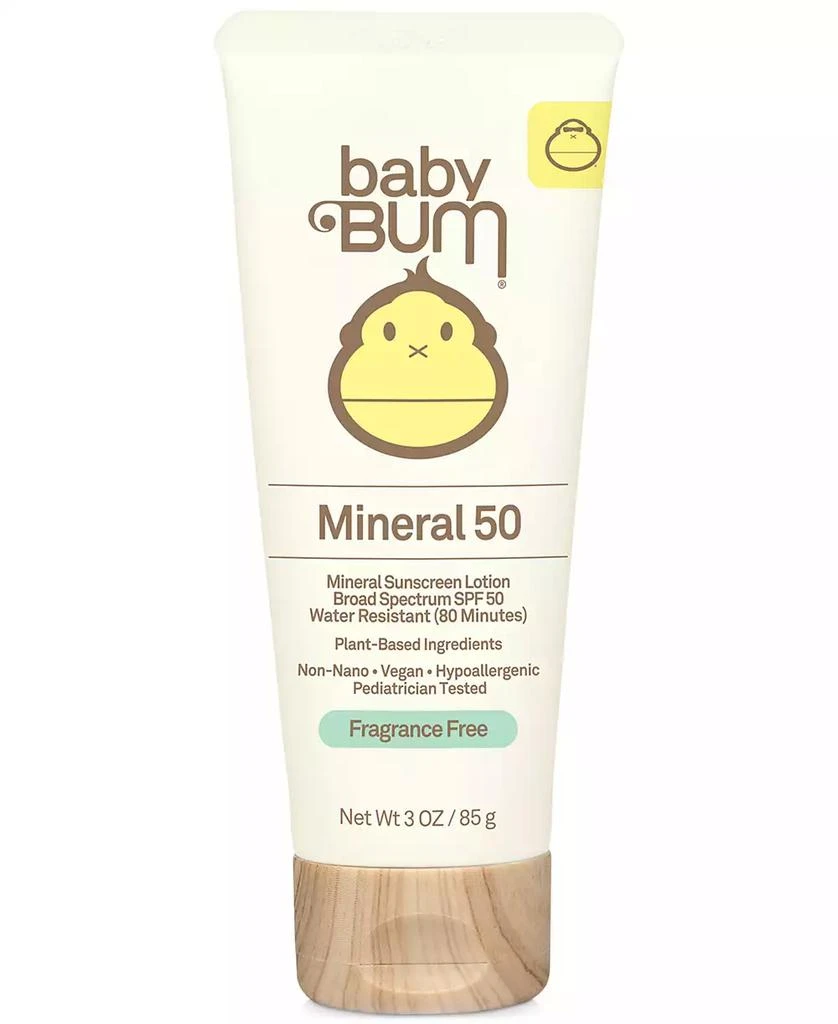 Sun Bum Baby Bum SPF 50 Mineral Sunscreen Lotion, 3 oz. 2