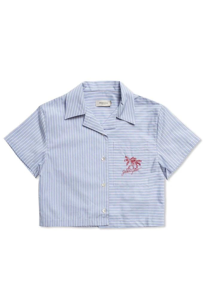 Golden Goose Golden Goose Kids Striped Shirt 1
