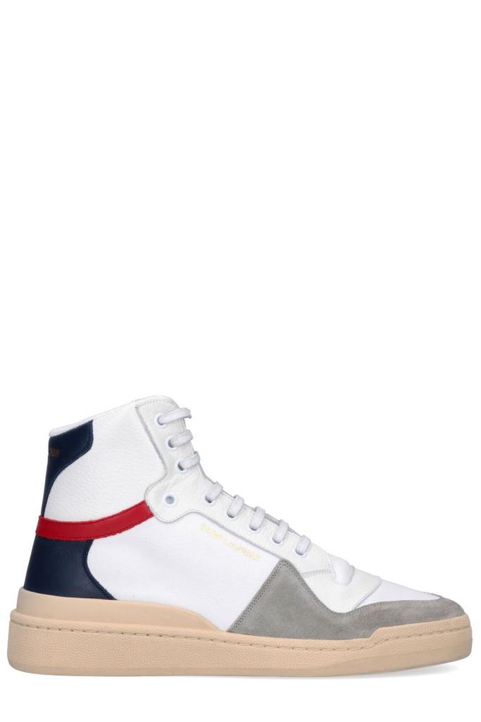【送料&関税込】Saint Laurent Sl/24 Midtop Sneakers Yves Saint Laurent Saint Laurent SL24 Mid-Top Sneakers