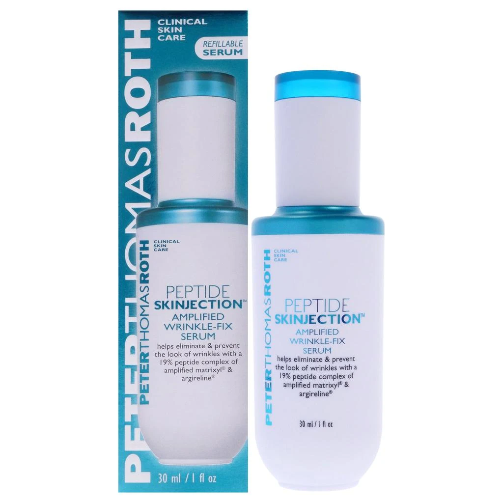 Peter Thomas Roth Peptide Skinjection Amplified Wrinkle Fix Serum by  for Unisex - 1 oz Serum (Refillable)