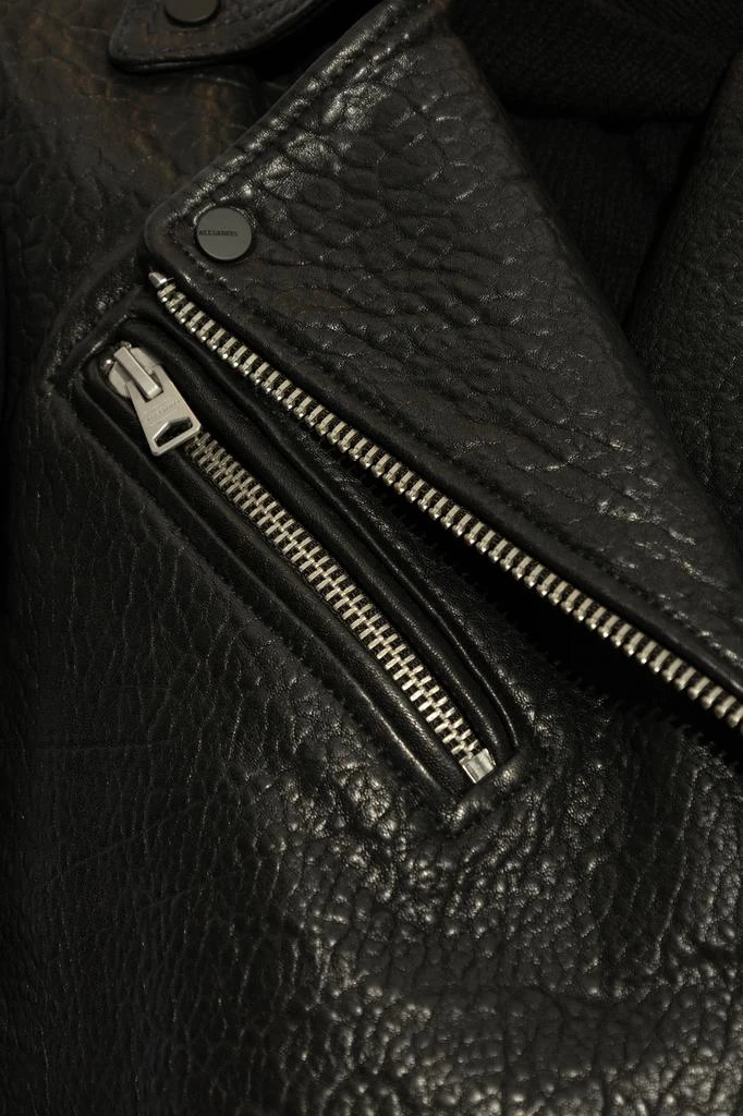ALL SAINTS Leather vest Billie 5
